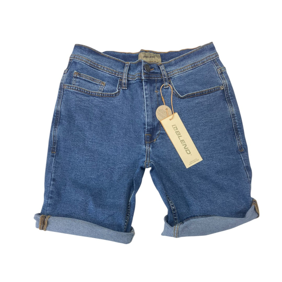 Bermuda BLEND in jeans blu medio