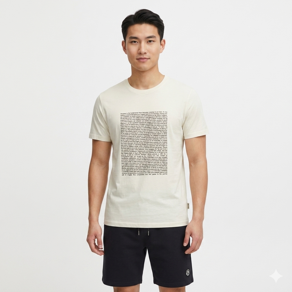 T-shirt Blend "Purpose" - Collezione Essential