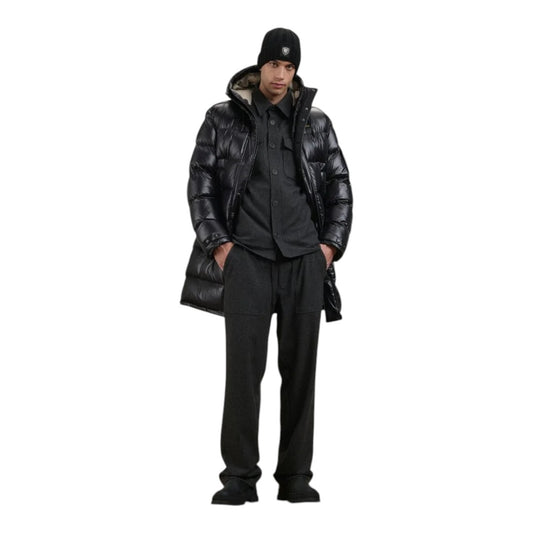 Giubbotto Lungo Blauer - ALDRICH Nero