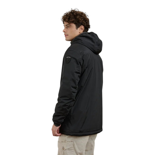 Giubbino BLAUER nastrato con peliccia ECO - Jarvis