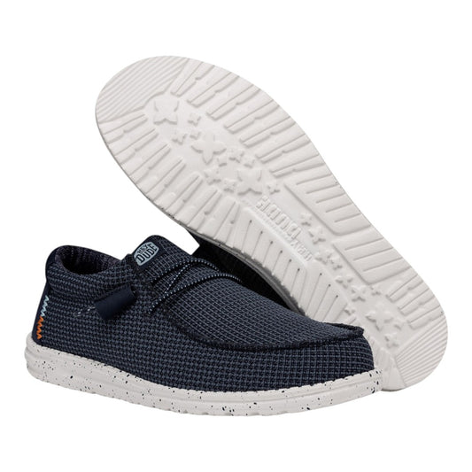 Scarpa - Mocassino Uomo Hey Dude - Wally Sport Mesh