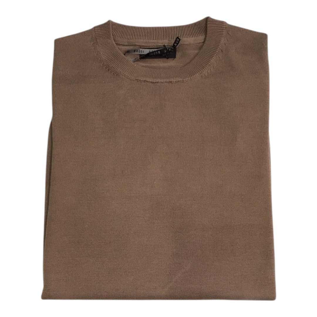 Maglioncino Buger Girocollo in Filo – Comfort e Stile Essenziale