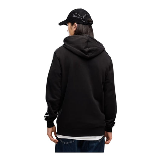Felpa Puma con cappuccio Essentials Elevated - black