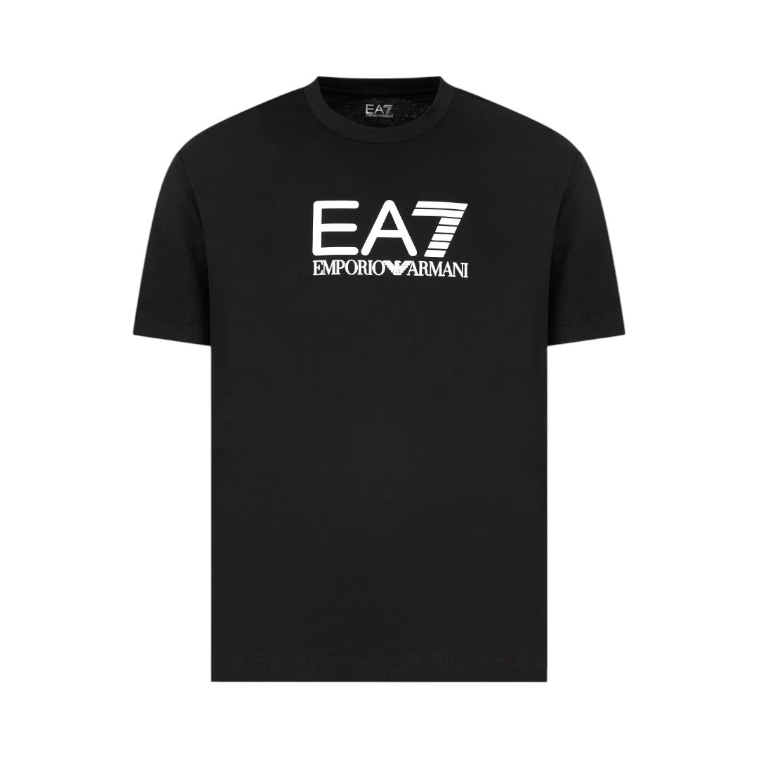T-shirt EA7 girocollo Visibility in cotone