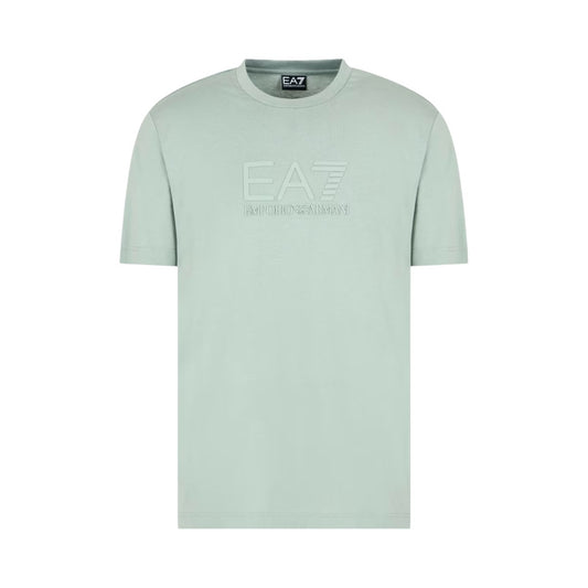 T-shirt EA7 girocollo Visibility in cotone