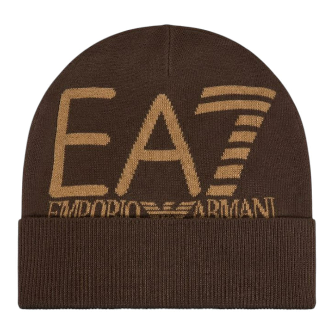 Cappello EA7 lana con logo