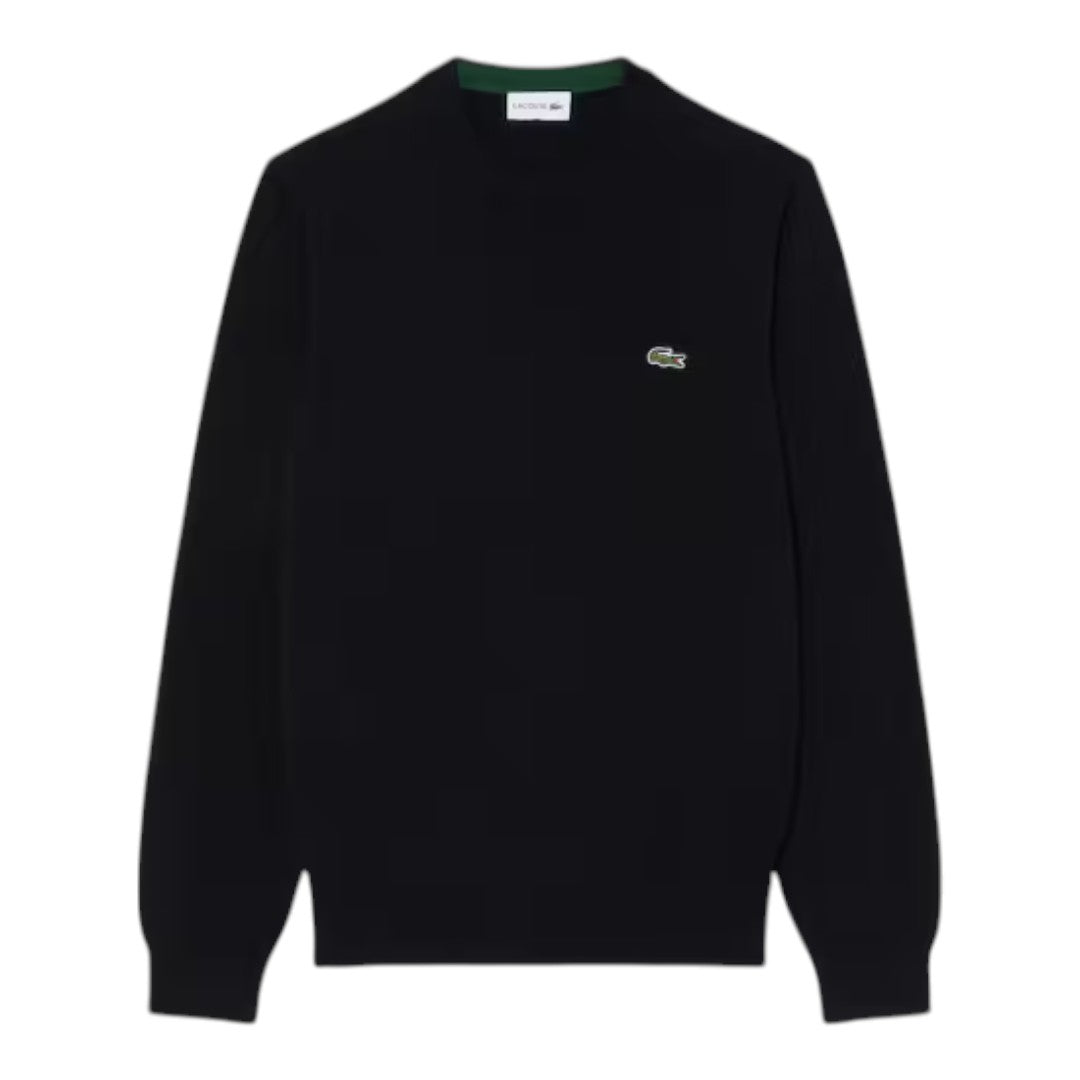 Pullover Lacoste girocollo monocromatico