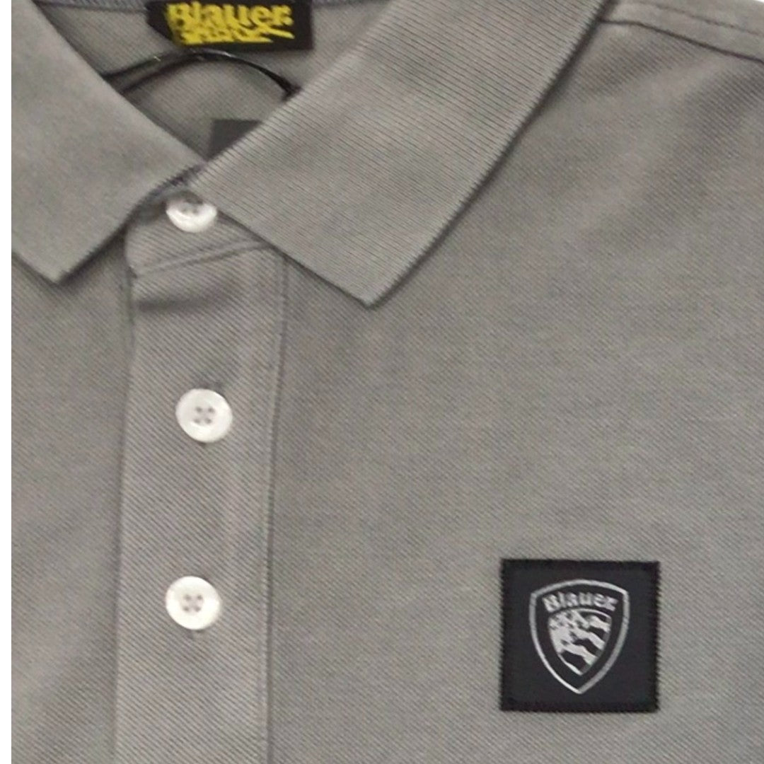 Polo BLAUER mezza manica Alban