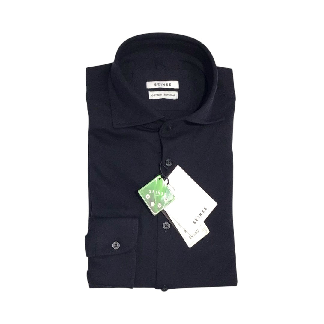 Camicia SSEINSE in cotone e tessuto Sorona