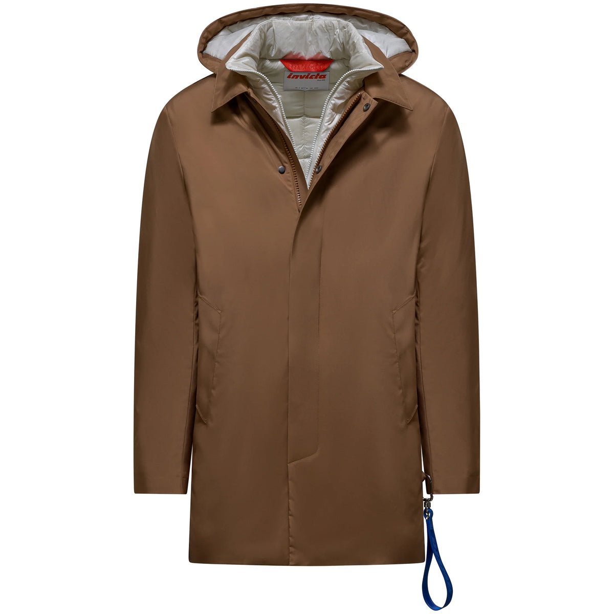 Giubbino parka Invicta imbottito con cappuccio staccabile