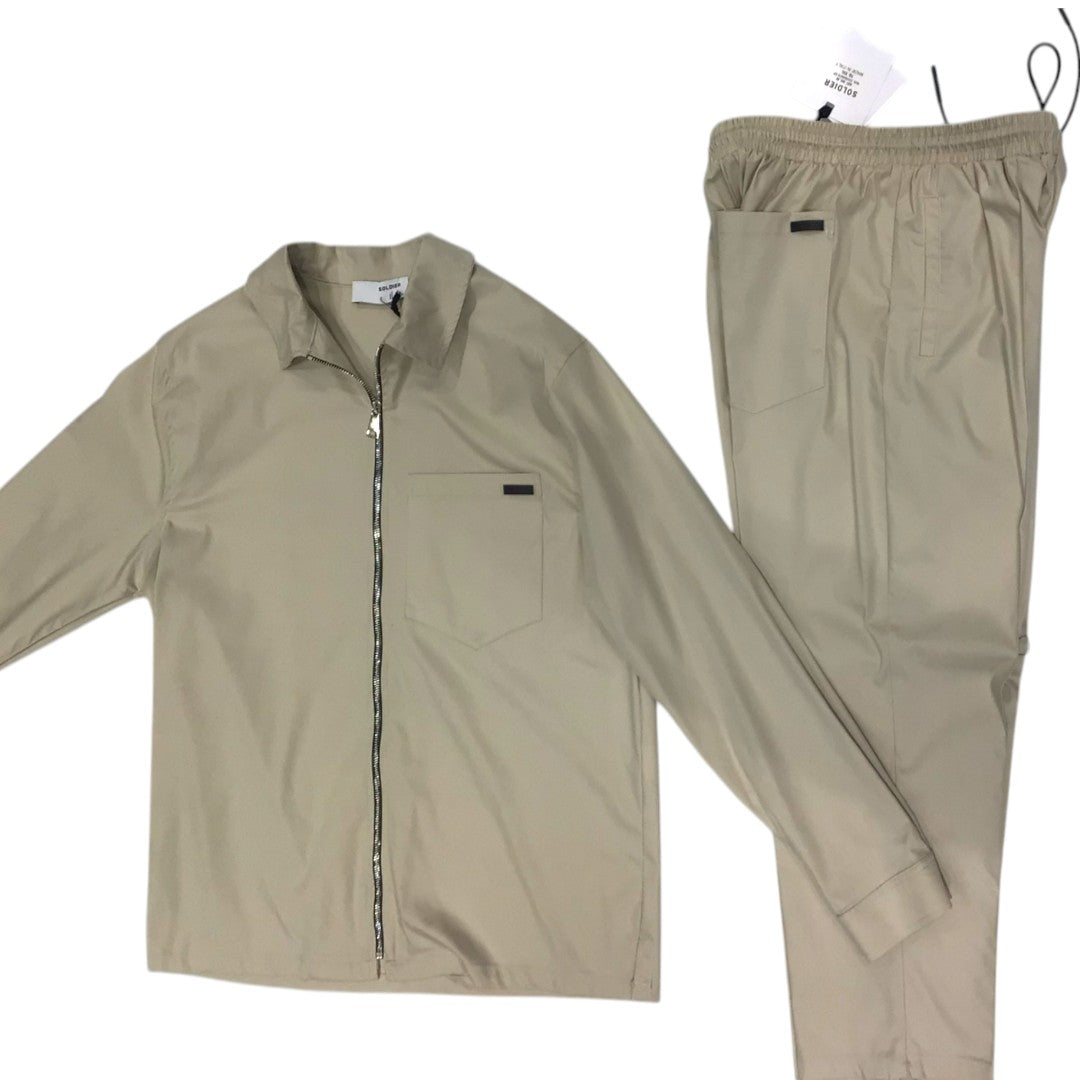 Completo SOLDIER pantalaccio e casacca full zip