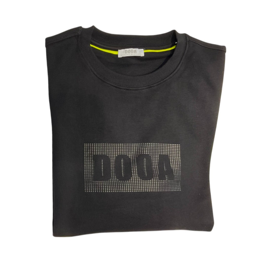 Felpa DOOA girocollo con logo