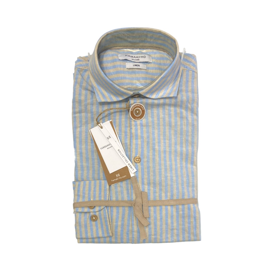 Camicia Hamaki-Ho in lino CE1239H