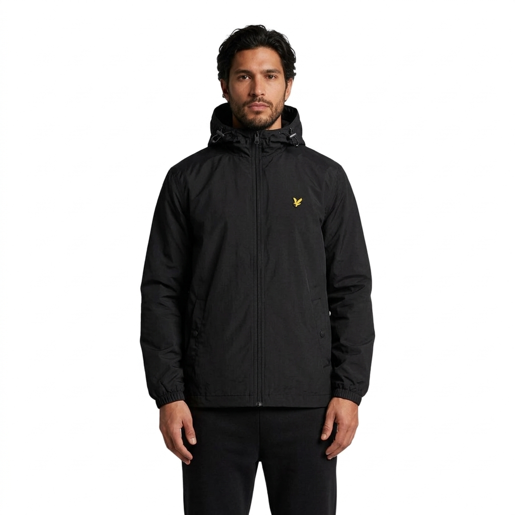 Giubbino Lyle&Scott con cappuccio resistente all'acqua