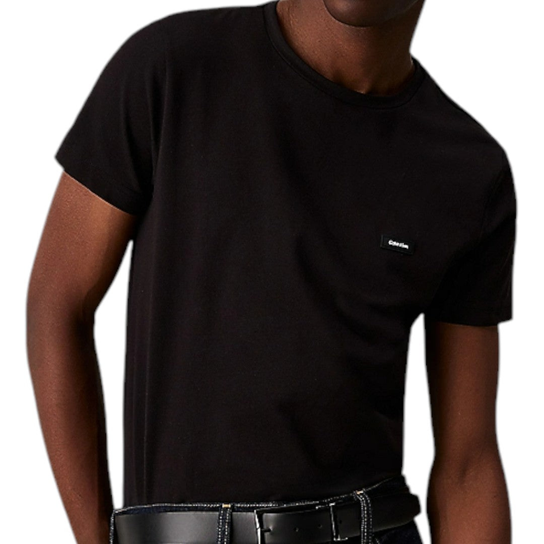 T-shirt CALVIN KLEIN con mini patch sul petto
