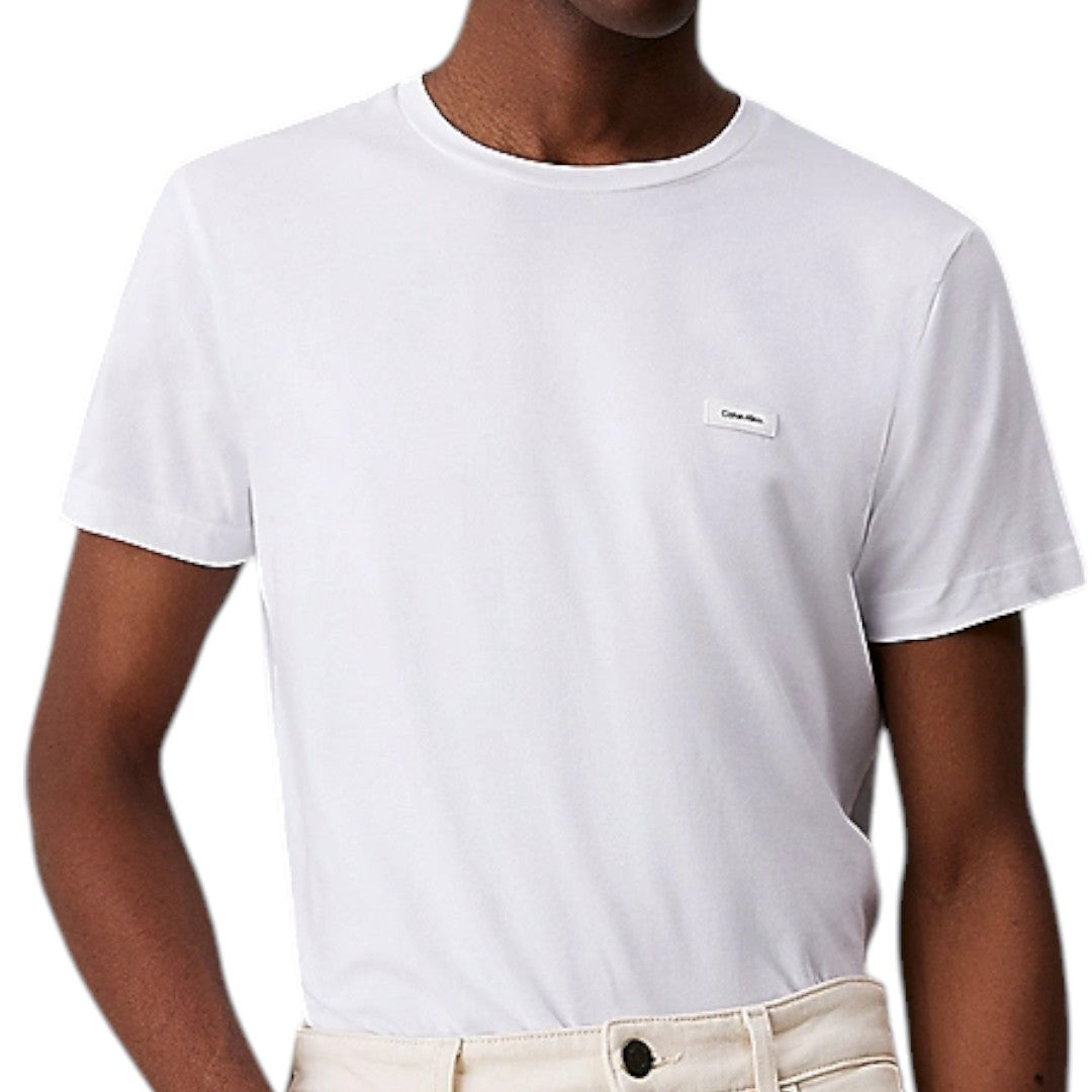 T-shirt CALVIN KLEIN con mini patch sul petto