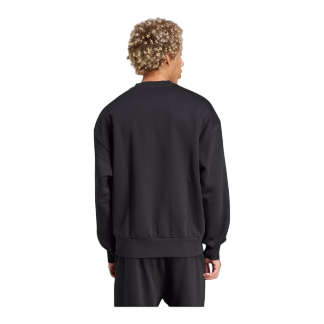 Felpa Adidas girocollo felpata - ESS loose - black