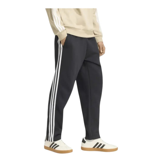 Pantalone Adidas felpato - Jogger 3 Stripes - black
