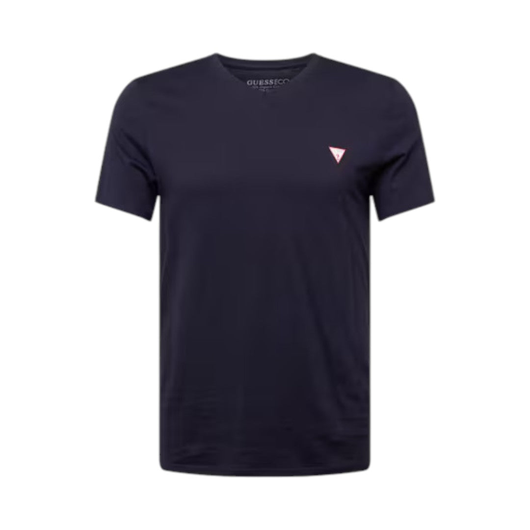 T-shirt GUESS con mini logo sul petto