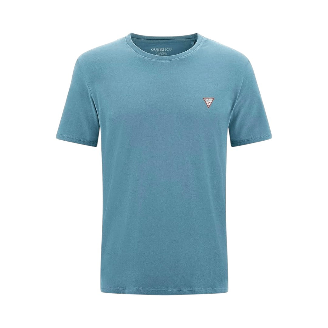 T-shirt GUESS con mini logo sul petto