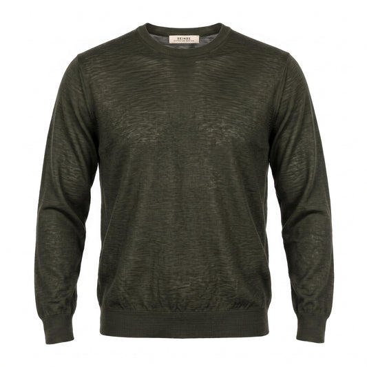 Maglia Girocollo in Lana Extrafine SEINSE Extrafine Merino