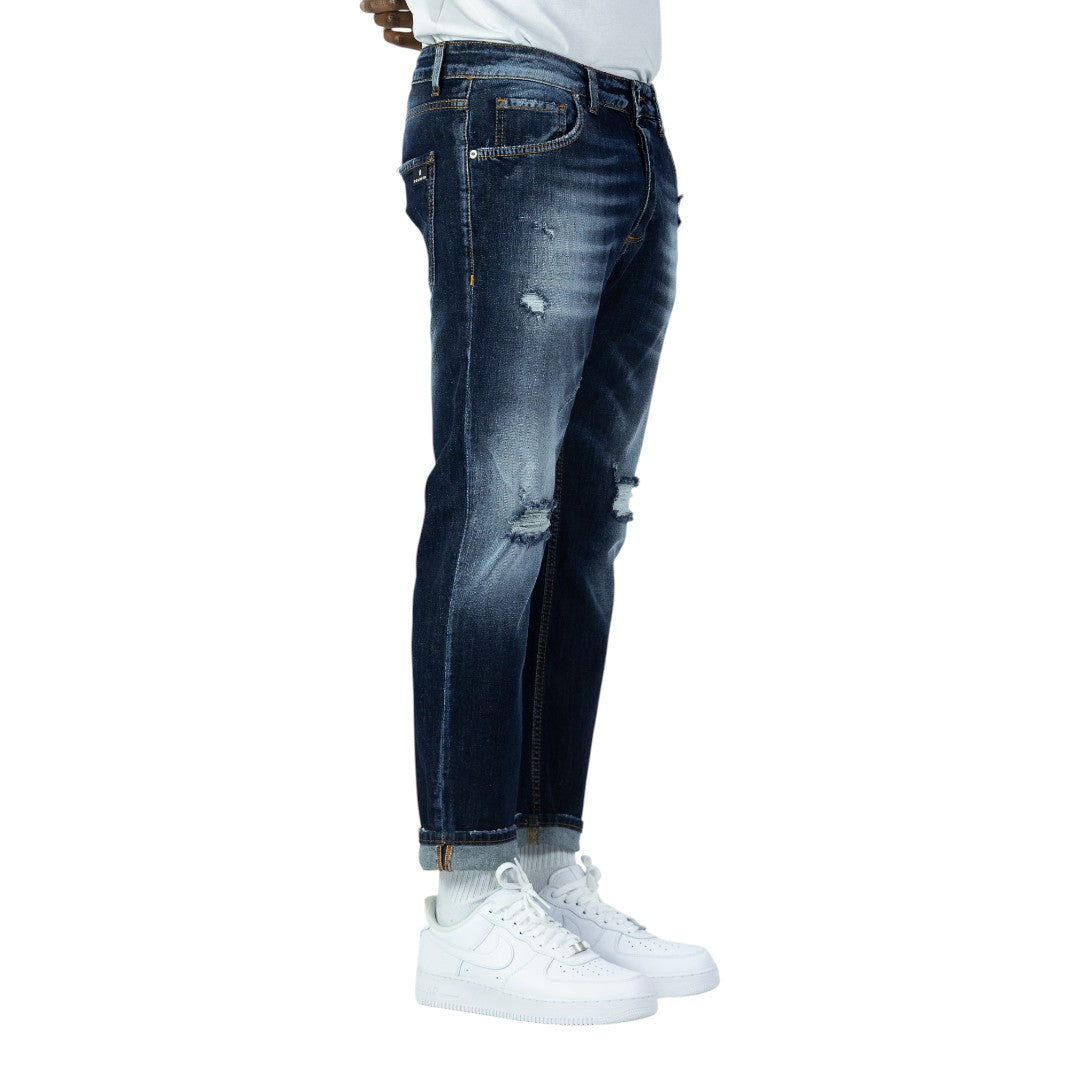 Jeans Soldier – Blue Denim Distressed