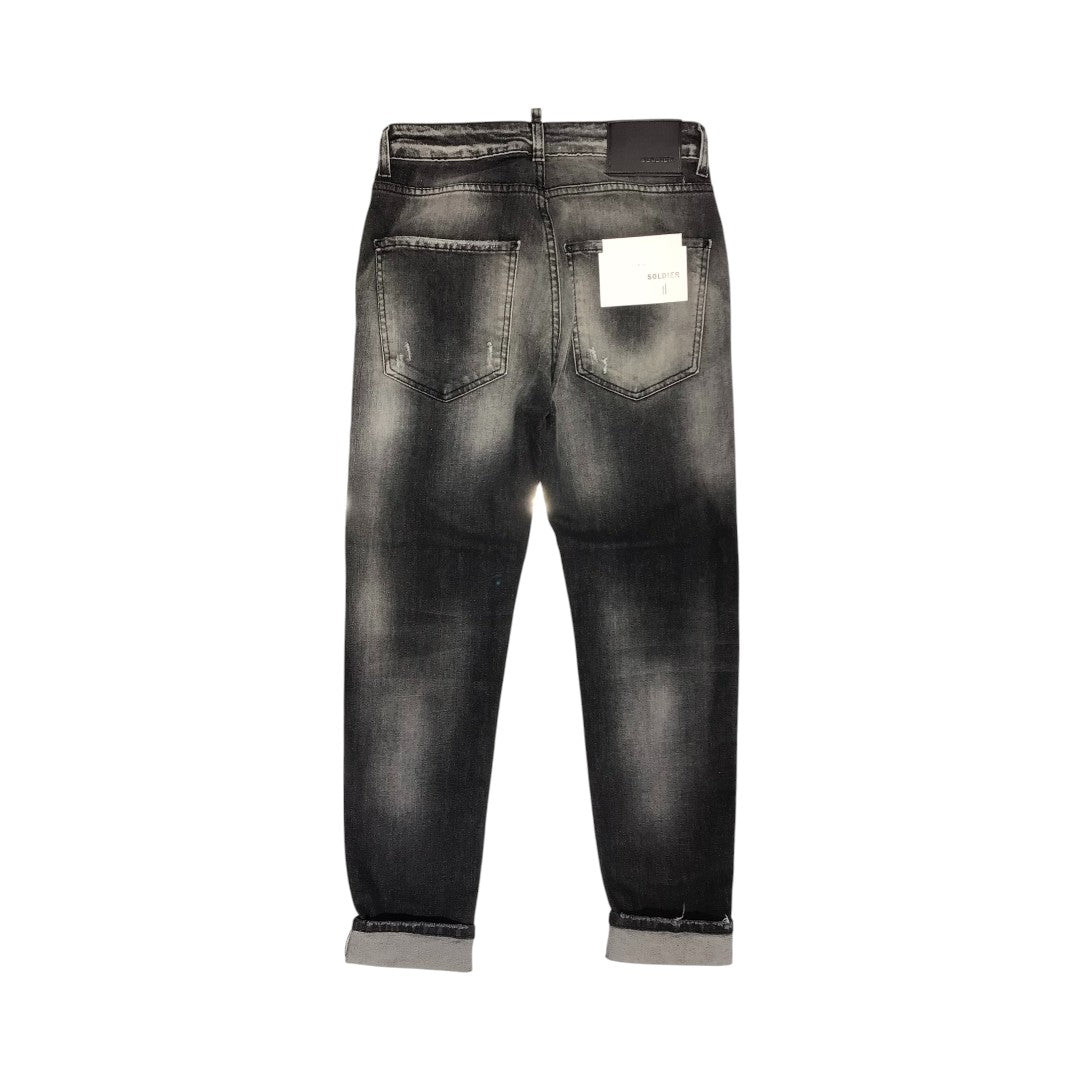Jeans SOLDIER nero New woll 737N