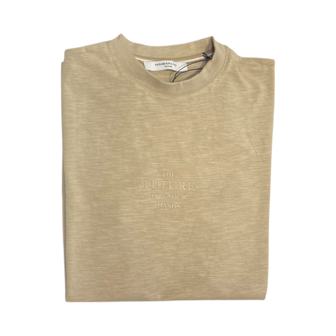 T-shirt HAMAKI-HO in cotone fiammato
