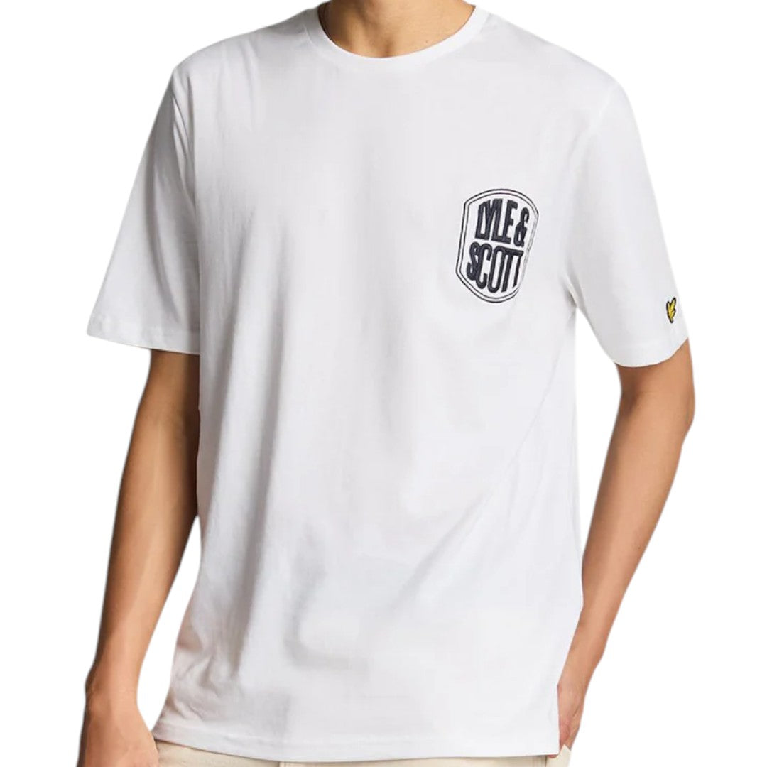 T-shirt LYLE & SCOTT con ricamo