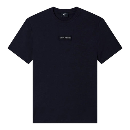 T-shirt Armani Exchange con logo patch sul petto