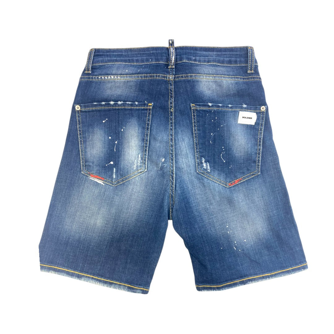 Bermuda SOLDIER jeans blu