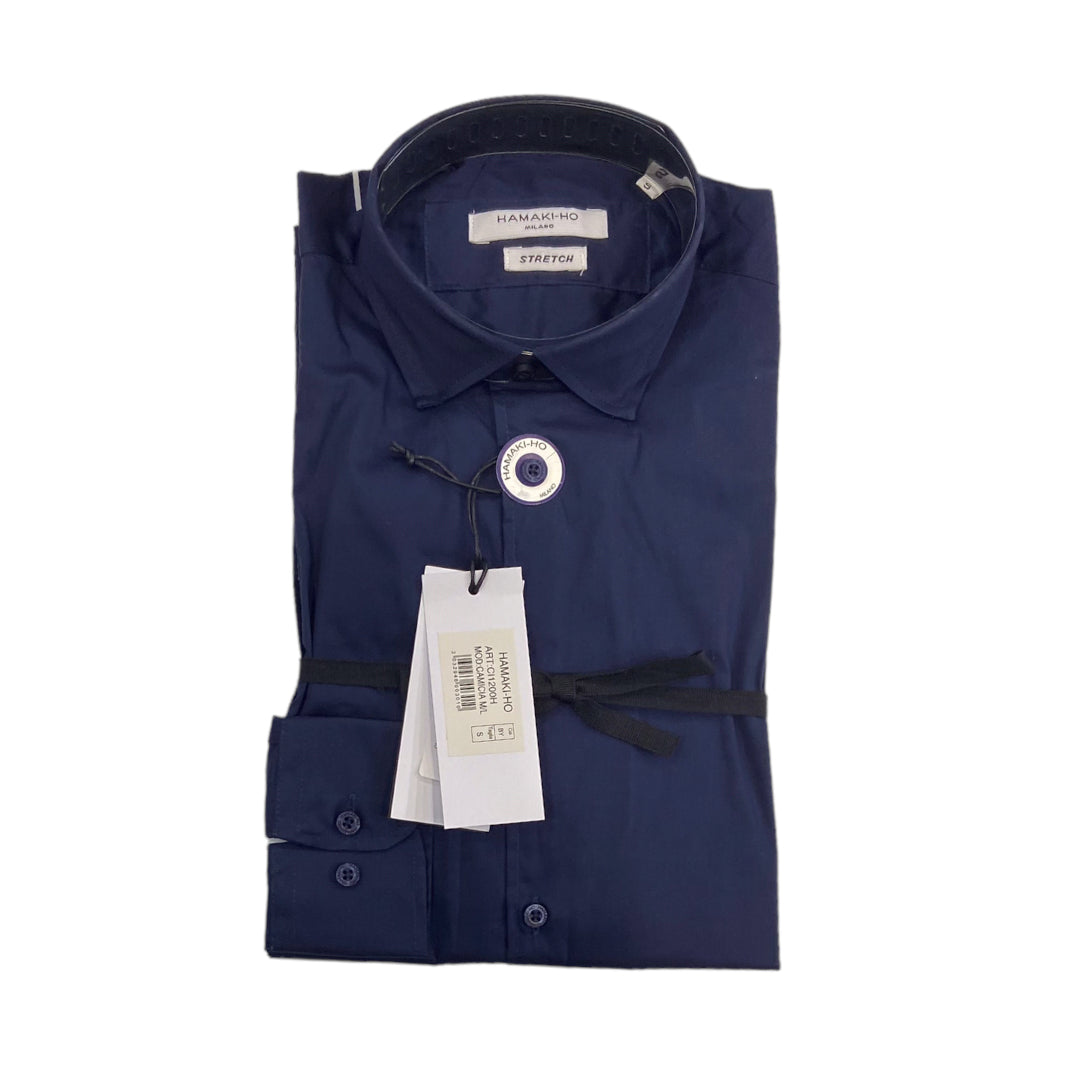 Camicia HAMAKI-HO in cotone manica lunga