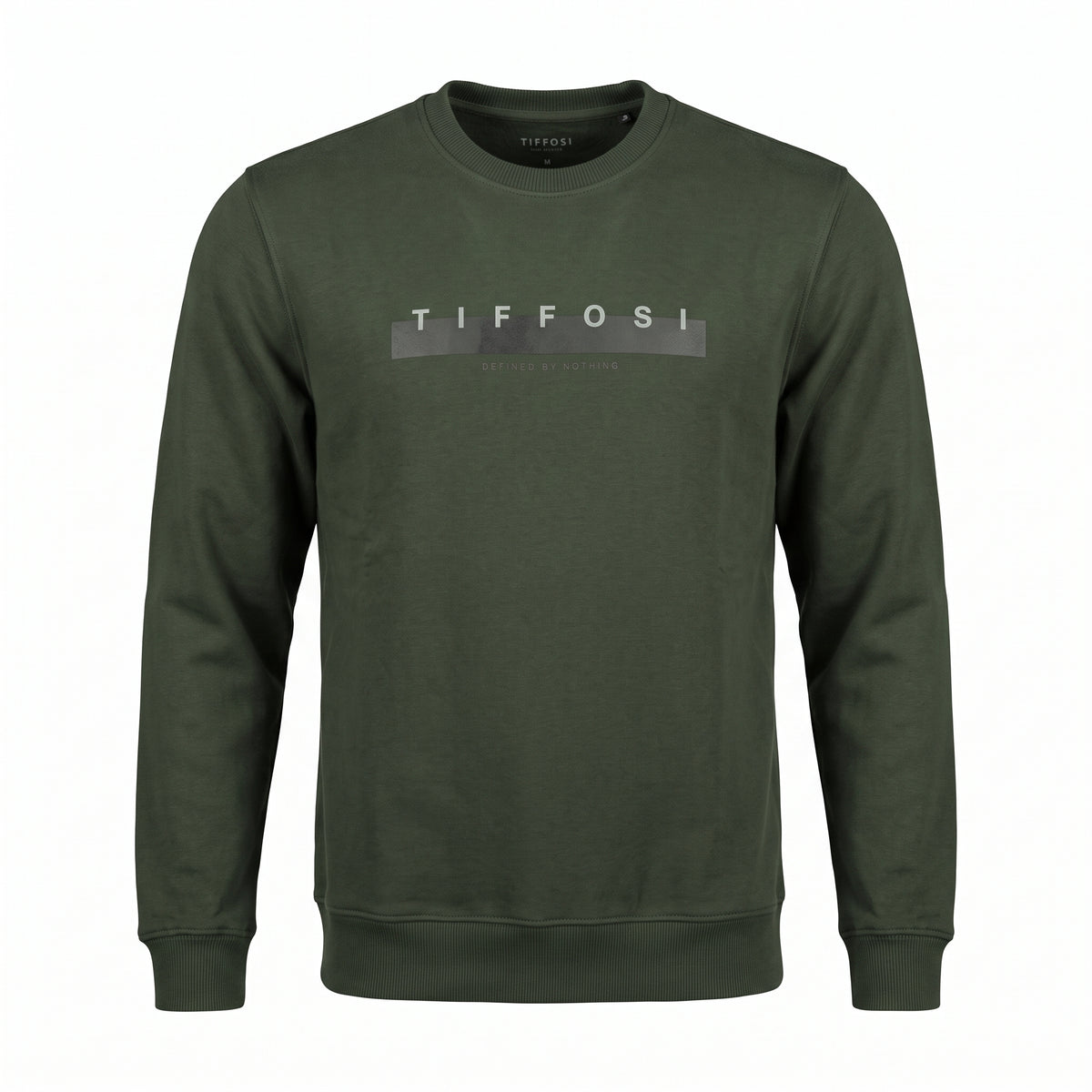 Felpa Girocollo Tiffosi Defined By Nothing - Verde