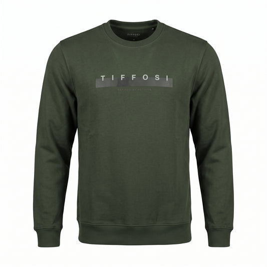 Felpa Girocollo Tiffosi Defined By Nothing - Verde