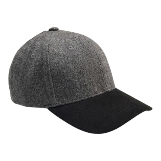 Cappello Tiffosi Baseball in lana - black