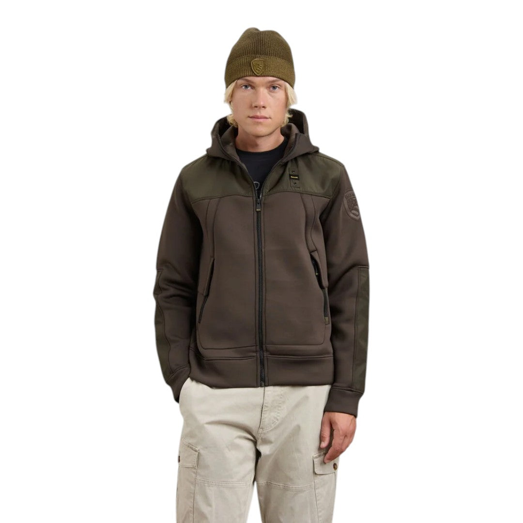 Giubbino Blauer Felpa in scuba - Wilbert