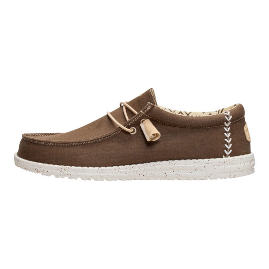 Scarpa - Mocassino Uomo Hey Dude - Wally Canvas Navy
