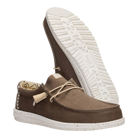 Scarpa - Mocassino Uomo Hey Dude - Wally Canvas Navy