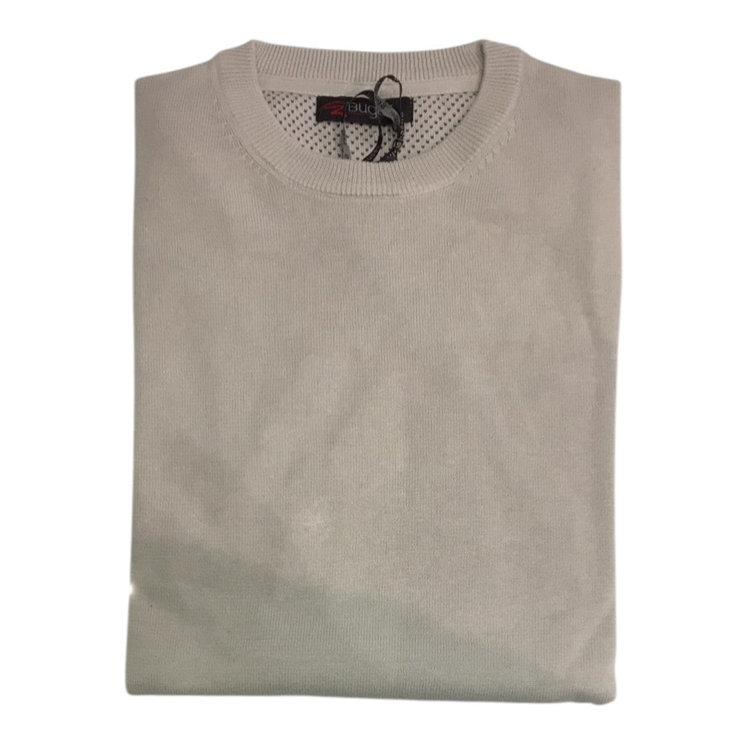 Maglioncino Buger Girocollo in Filo – Comfort e Stile Essenziale