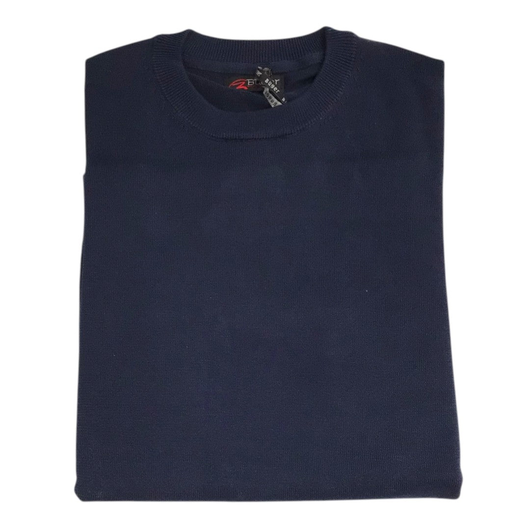 Maglioncino Buger Girocollo in Filo – Comfort e Stile Essenziale