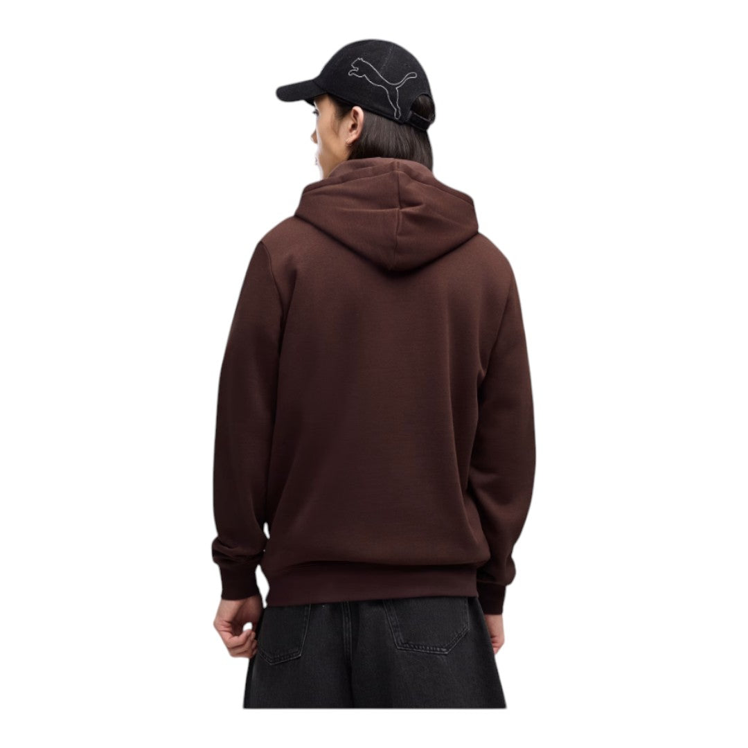 Felpa Puma con cappuccio - Marrone