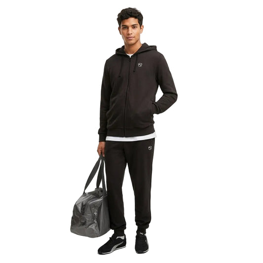 Felpa con Cappuccio Puma Classic Black