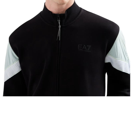 Tuta EA7 in jersey di cotone
