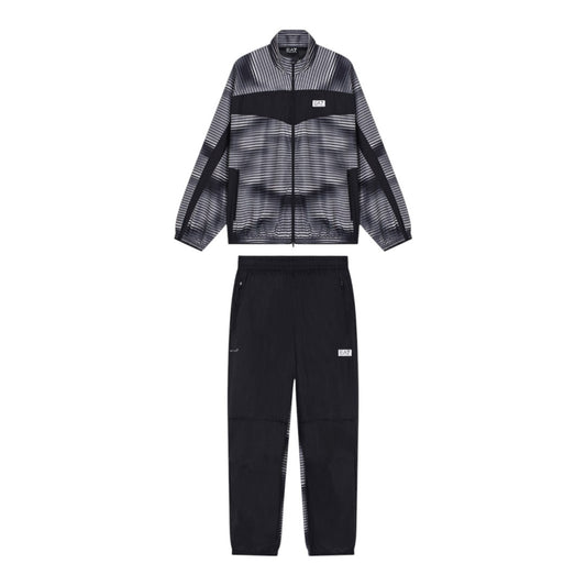 Tuta EA7 Dynamic Athlete in tessuto tecnico VENTUS7 con stampa