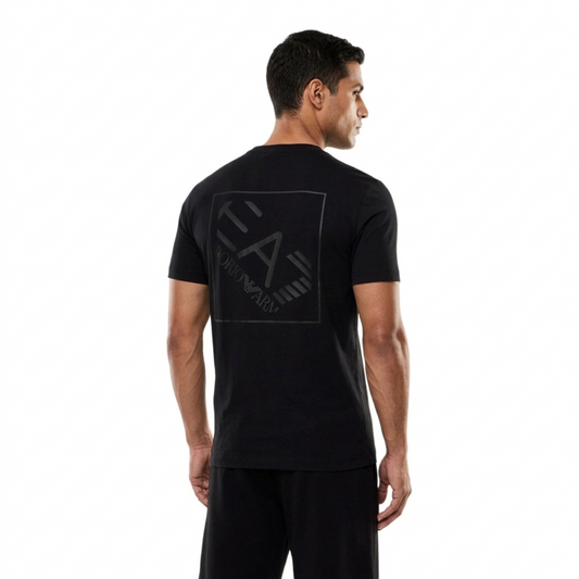 T-shirt EA7 - Logo Series in jersey di cotone