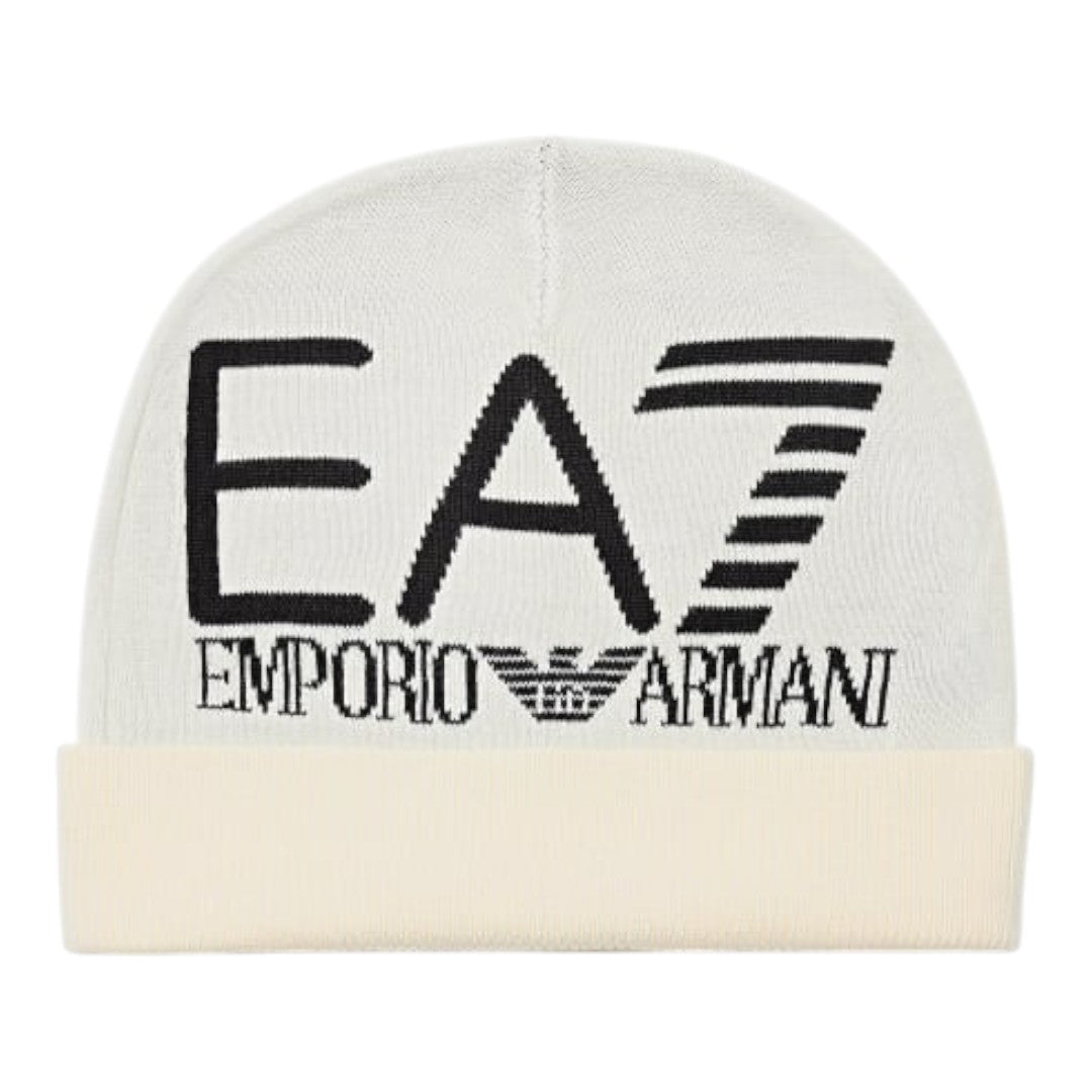 Cappello EA7 lana con logo