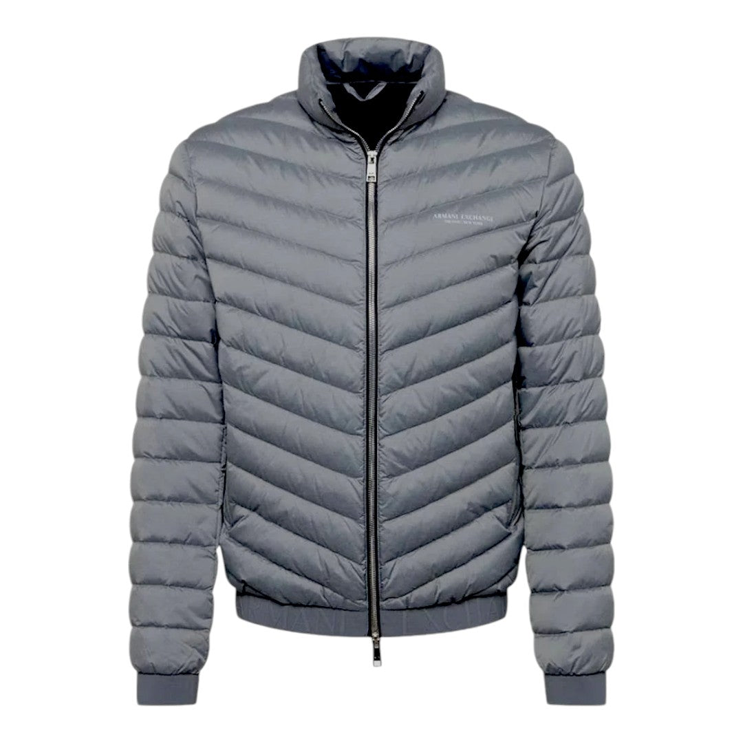 Giubbino ARMANI EXCHANGE piumino full zip SENZA CAPPUCCIO 8NZB52