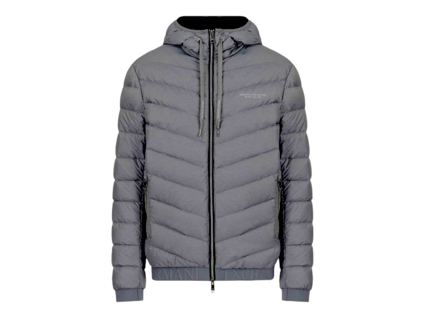 Giubbino ARMANI EXCHANGE piumino con cappuccio full zip 8NZB53