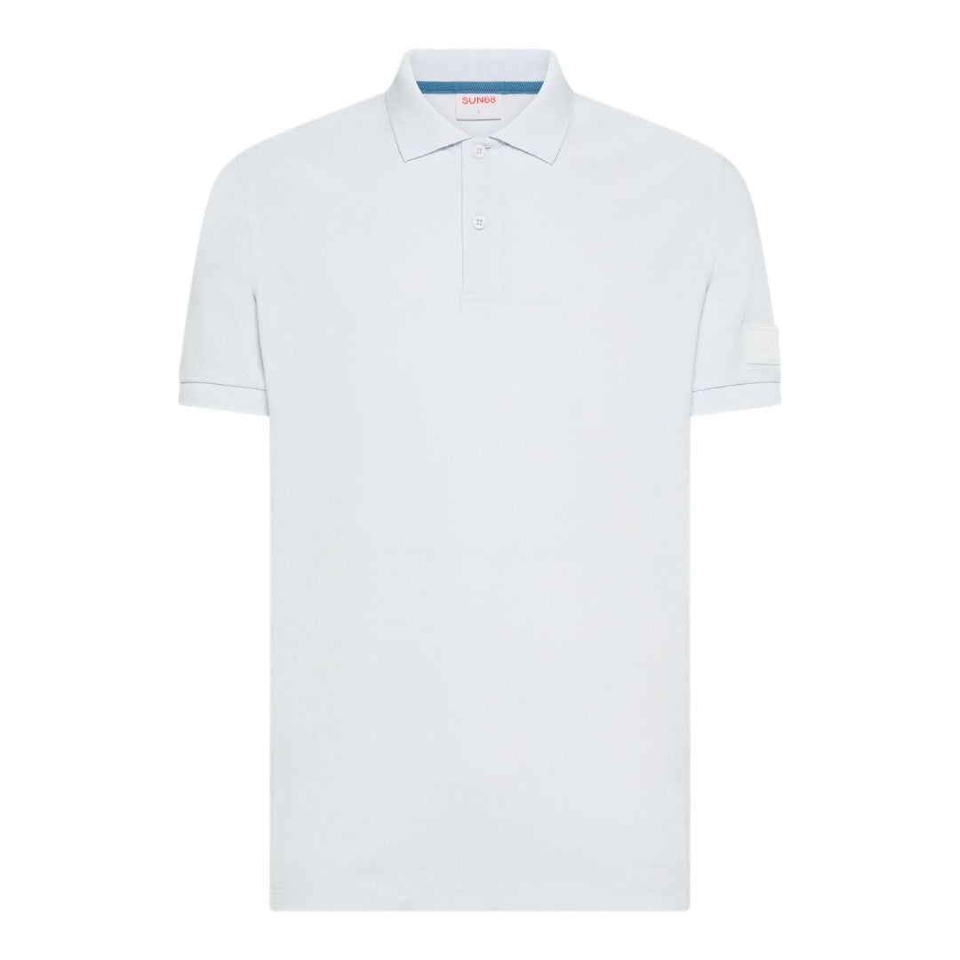 Polo Sun68 con patch sulla manica