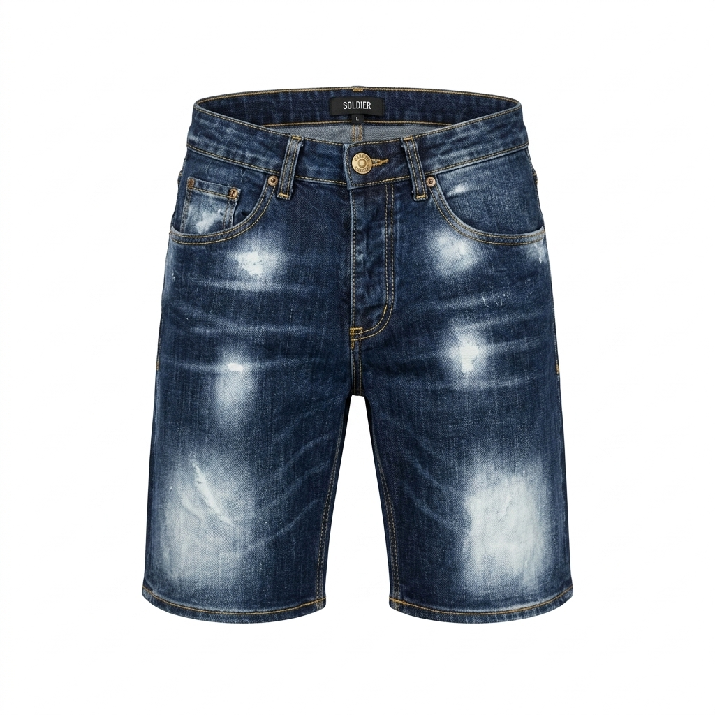 Shorts Denim Dark Wash – Soldier – 04B